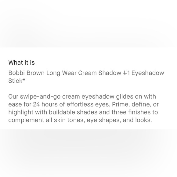 BOBBI BROWN 24-Hour Long-Wear Cream Eyeshadow Stick BEST SELLER! - Picture 6 of 7